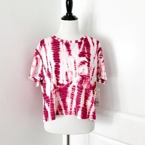 Nanette Lepore Pink Tie Dye Tee